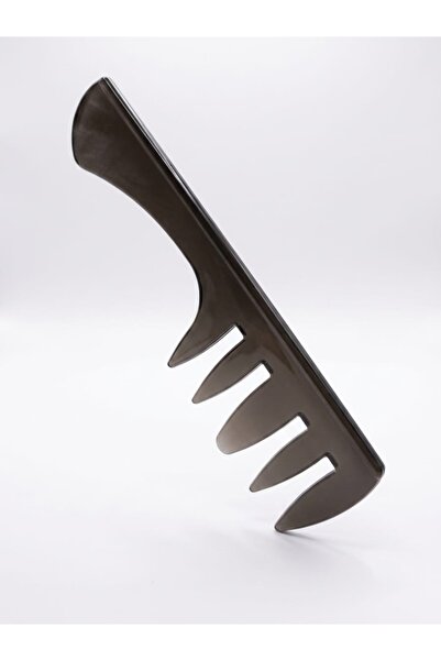 gaman Black Large Toothed Wide Teeth Afro Hair Comb Durable Sawtooth Wide Tooth Comb for Men and Women