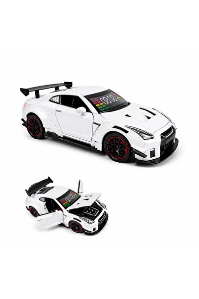 AEDIGITAL Hypercar Engine Alarm Clock White with Light Sound & Water Mist Eff...