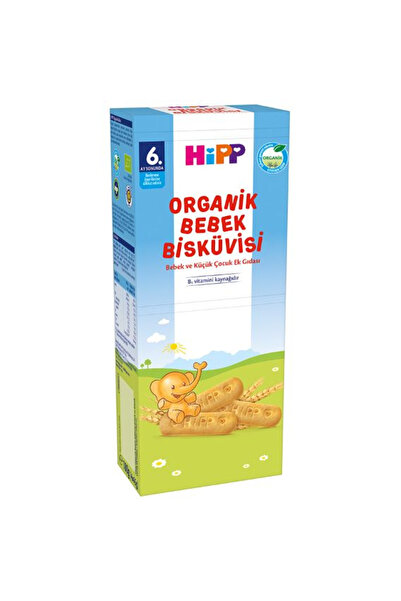 Hipp ORGANİK BEBEK BİSKÜVİSİ 180 GR *9'LU