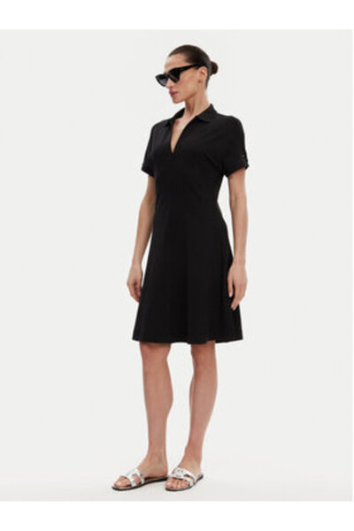 Tommy Hilfiger Rochie de zi cu zi pentru femei WW0WW44513 Negru