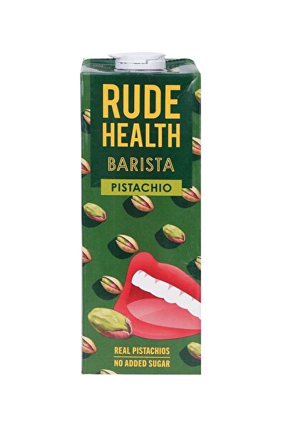 Rude Health حليب عضوي بنكهة الفستق من باريستا، عبوة 1 لتر