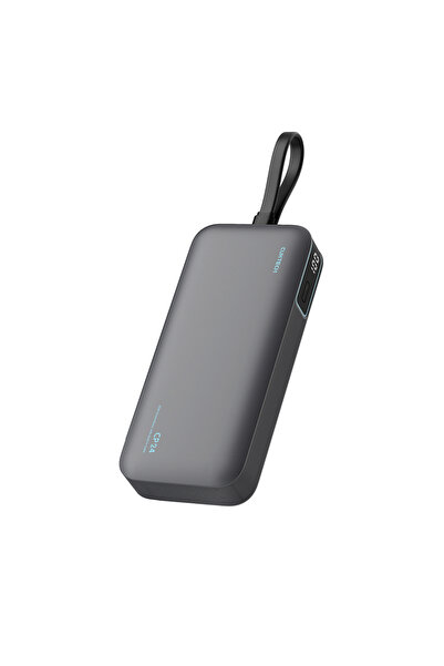 Cuktech LPB200N 20000mAh 40W Power Bank with USB-C Cable, Gray