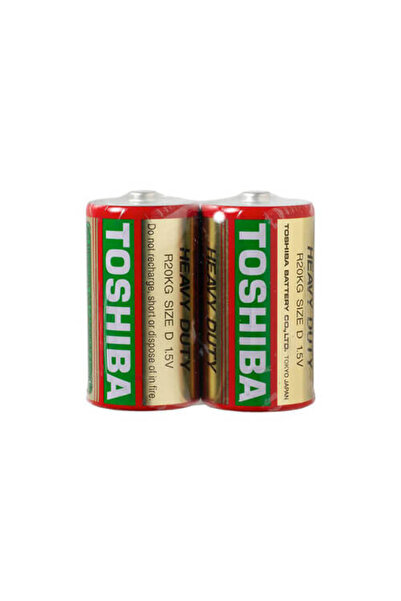 Toshiba ΜΠΑΤΑΡΙΑ D (2τεμ.) - (R20KG) - (ΜΕ ΦΟΡΟ 0,08€)