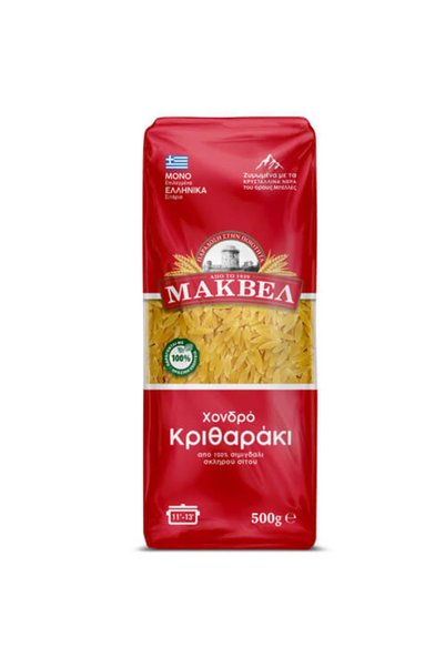 MAKVEL ΜΑΚΒΕΛ 500gr. - (ΚΡΙΘΑΡΑΚΙ ΧΟΝΔΡO)