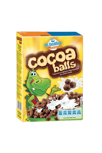 Mr. Breakfast MR.BREAKFAST ΔΗΜΗΤΡΙΑΚΑ 375gr. - (COCOA BALLS)
