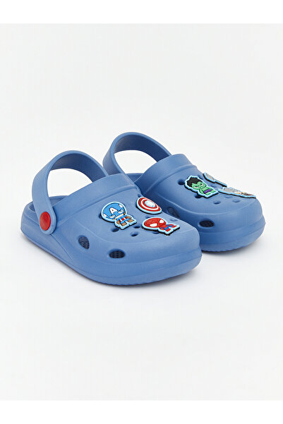 LC Waikiki Lcw Steps Blue Spider-Man Printed Baby Boy Sandals
