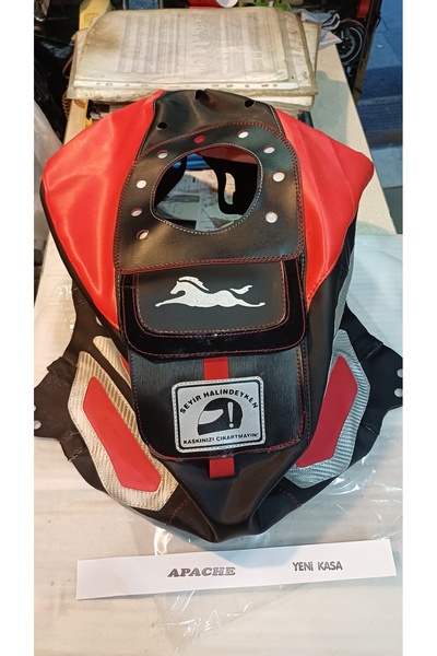 İtimat TVS APACHE 150/200 RTR Depo kılıfı cepli kırmızı yeni kasa fab.0rj