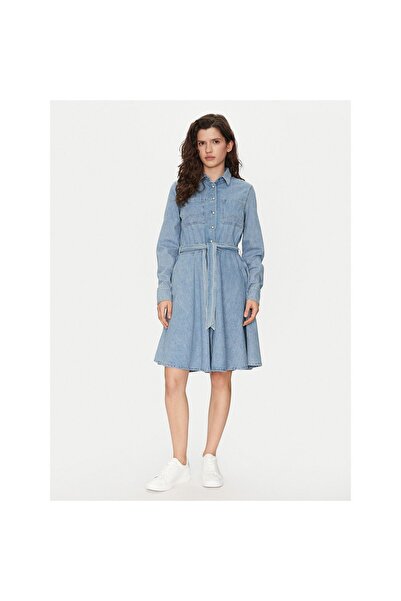 Mustang Rochie din denim pentru femei 1016228 Albastru