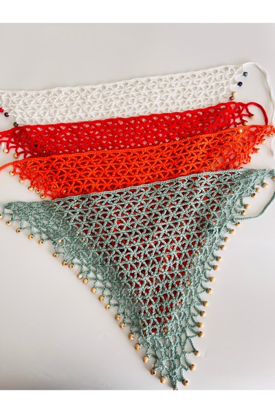 FLY LIFE Hand knitted bandana