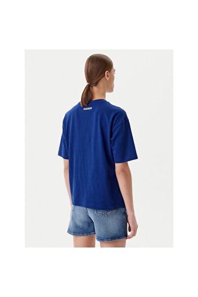 Napapijri Tricou de damă NP0A4IG4B2U1 Albastru