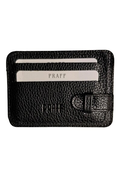 Praff Prf-200729 Men's Genuine Leather Card Holder
