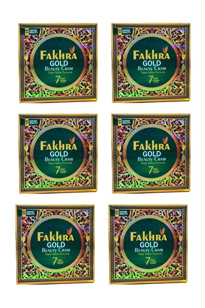Fakhra Gold Beauty Cream Whitening Cream - Pack of 6
