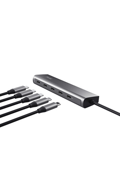Trust Hub Adaptor 5 PORTURI USB-C HALYX
