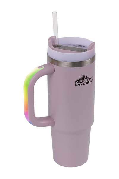 North Pacific LED Işıklı Pipetli Termos - 900 mL