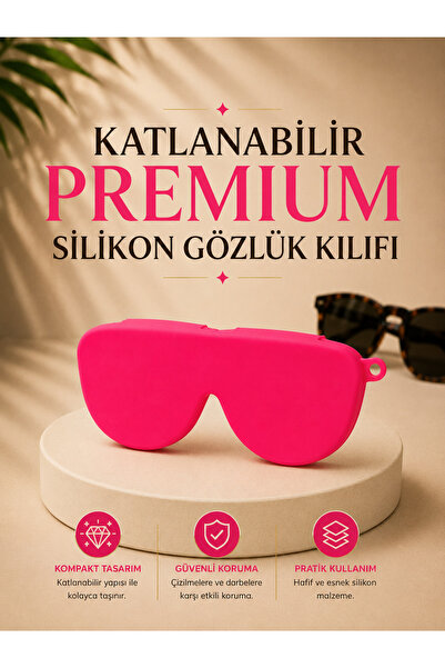 ELECTRONX Katlanabilir Premium Gözlük Kılıfı - Luxury Case- Gözlük Taşıma Kıl...