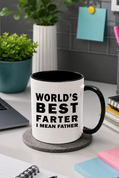 qoeuyl boutique World's Best Farter I Mean Father Printed Father's Day Gift F...