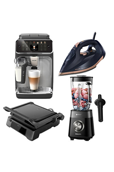 Philips EP4446/70 LatteGo Espresso Makinesi + DST7510/80 7500 Serisi Azur Ütü...