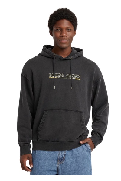Guess Jeans Φούτερ M5BQ30KCPR1-JTMU - Anthracite - l