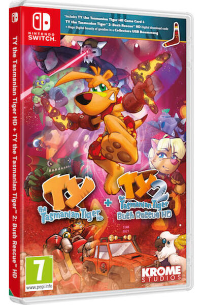 Krome Studios Τάι, ο Τασμανός Τίγρης HD + Τάι, ο Τασμανός Τίγρης 2: Διάσωση σ...