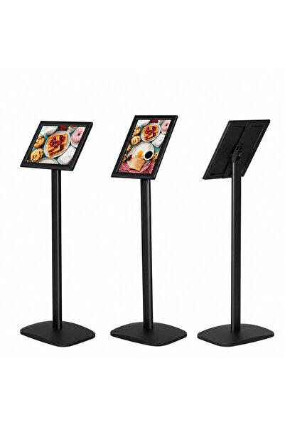 reklam etkisi Ayaklı Menü Panosu Dekoratif Alüminyum Gönye Köşe A4 (21 × 29,7...
