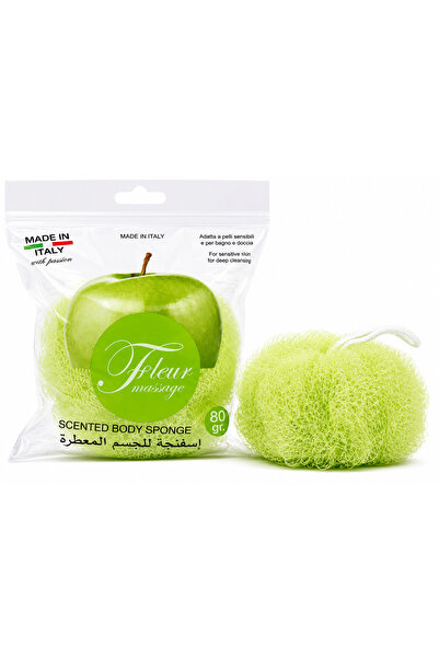 Zeca Perfumed Bath Sponges Green Apple 80gr