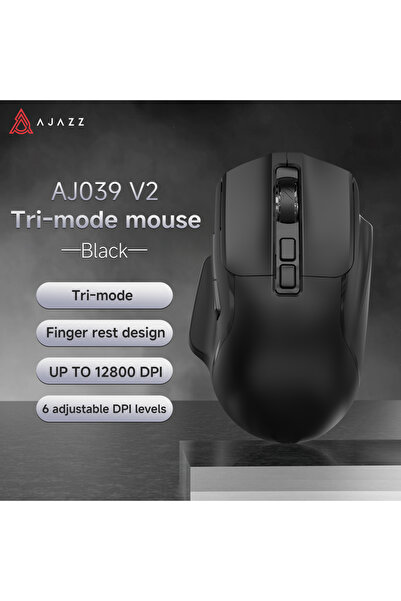 Choice3 Ajazz Black-Tri mode AJAZZ AJ039V2 Wired Three-Mode 2.4G/Bluetooth Wi...
