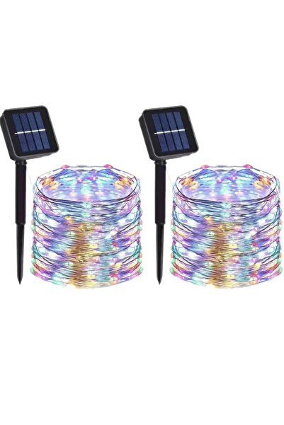 Choice4 7M-50Leds Color 2PC 1 2 3 4 5Packs Solar Led Fairy Light Outdoor Chri...