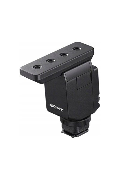 Sonyeo Microfon Cameră Sony Ecm-B10 Husă + Paravânt Negru