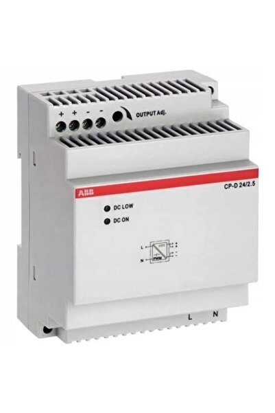 NO BRAND Sursă de alimentare în comutație tip rail 24V CC Cp-D 24/2.5 100-240...