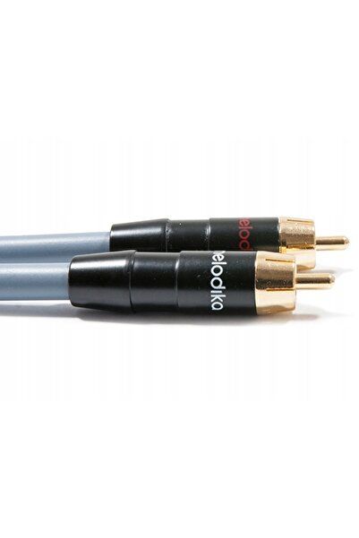 NO BRAND Cablu 2x RCA - 2RCA Cinch Interconector Audio Melodika Md2R25G Gunme...