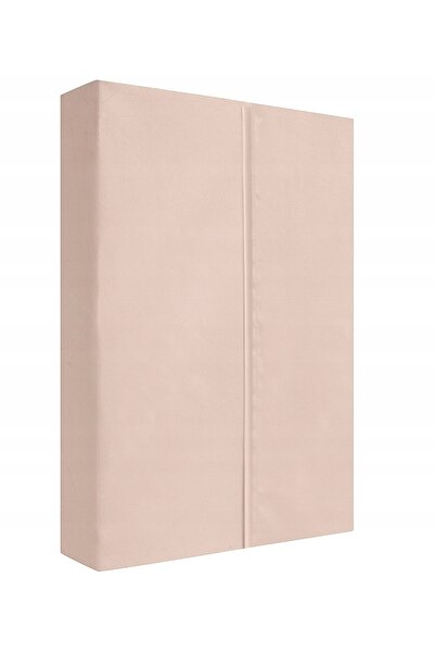 NO BRAND Cearșaf de pat din satin fără elastic 160X210 Bej