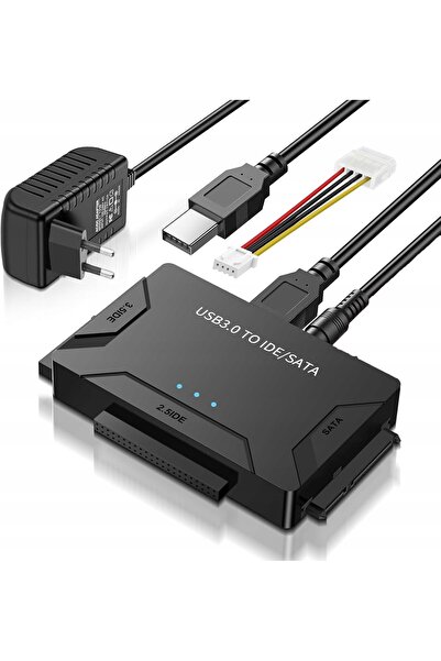 NO BRAND Adaptor convertor conector USB 3.0 SATA pentru discuri SATA de 2.5 "...