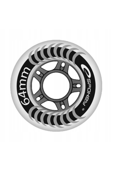 Spokey 8x 82A 64 mm Roți de role inline fără rulmenți