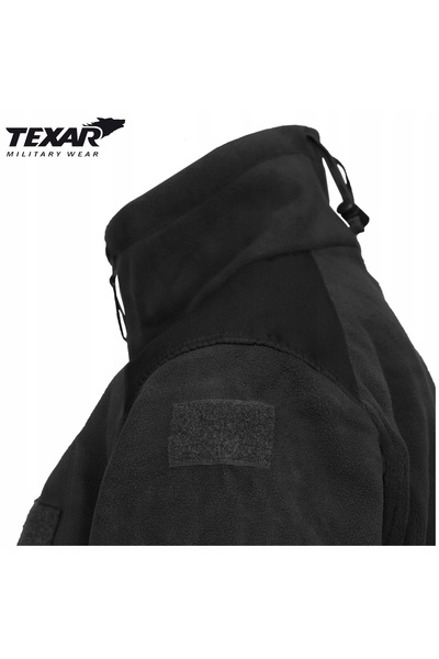 NO BRAND Bluză polară Texar Ecwcs Ii Negru R.M. Întărită