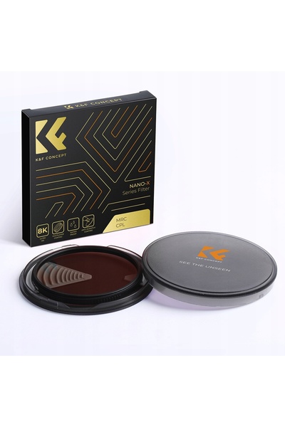 NO BRAND K&F Concept Nano-X Mrc Filtru Polarizator Circular CPL - 49 mm