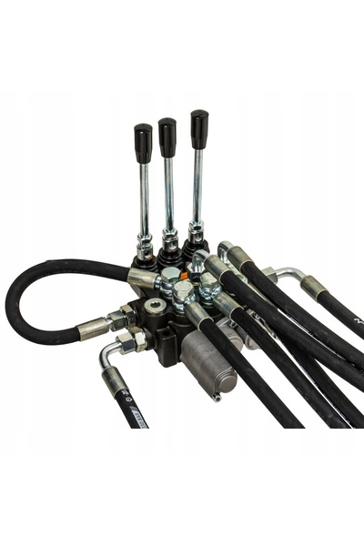 NO BRAND Splitter extern Ursus C-330 cu 3 secțiuni Pzd + Set de 4 prize europene