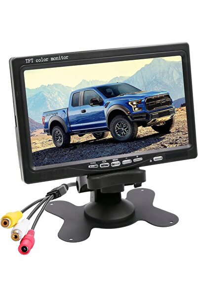 NO BRAND Monitor auto AHD pentru cameră de marșarier LCD 7'' RCA TFT