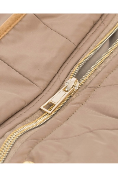NO BRAND Geacă pufoasă mare de damă, ușor căptușită, cu glugă, 50057 5XL Came