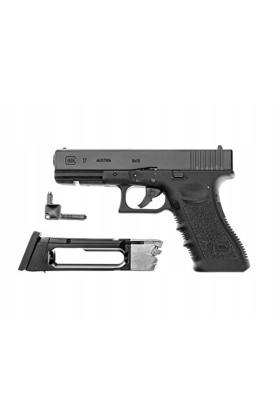 NO BRAND Pistol Airsoft CO2 Glock 17 cu Blow Back, BB-uri de 4.5mm