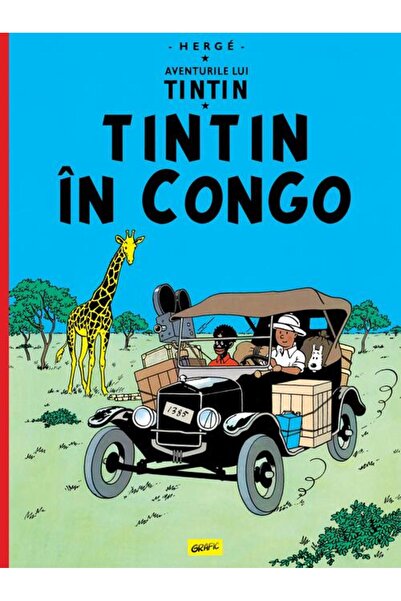 Grafic Aventurile lui Tintin vol.2. Tintin în Congo - Hergé