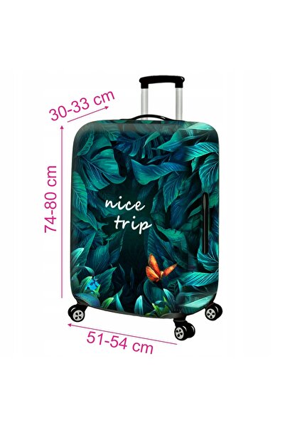 NO BRAND Husă de protecție pentru valiză de călătorie XL 29-32 inch 80X54X33 cm