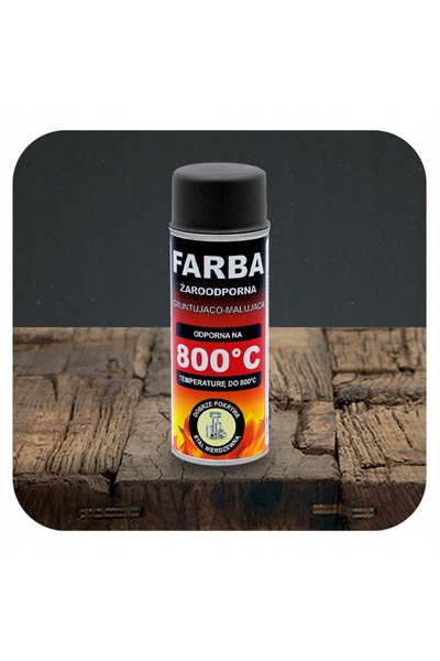 NO BRAND HANSA VOPSEA SPRAY REZISTENTĂ LA CĂLDURĂ 400ml/800 ° C KOMINEK GRILĂ...