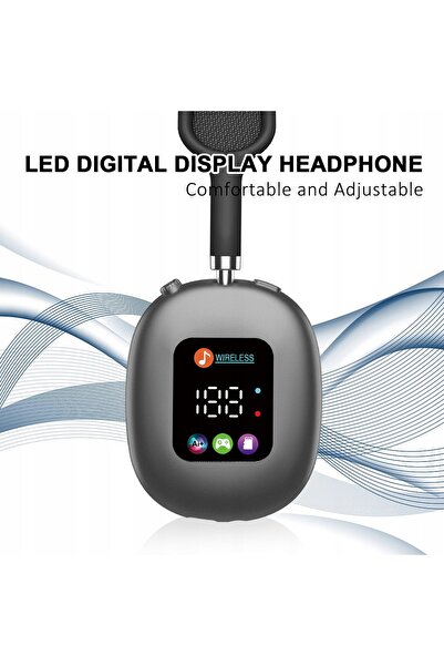 NO BRAND Căști over-ear Akz Max600 wireless albe