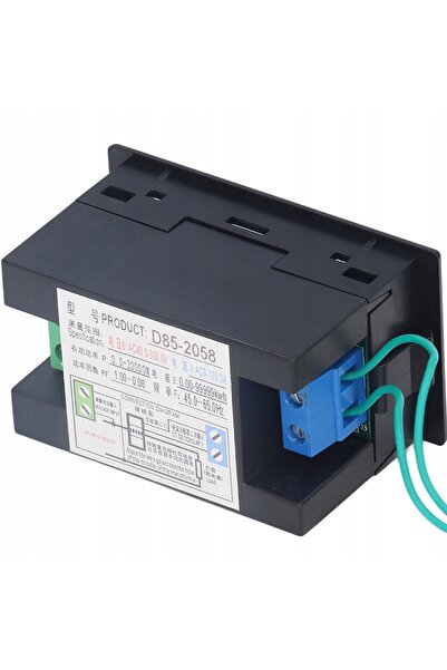 NO BRAND Contor de energie Wattmetru Ampermetru Wattmetru AC 200-450V