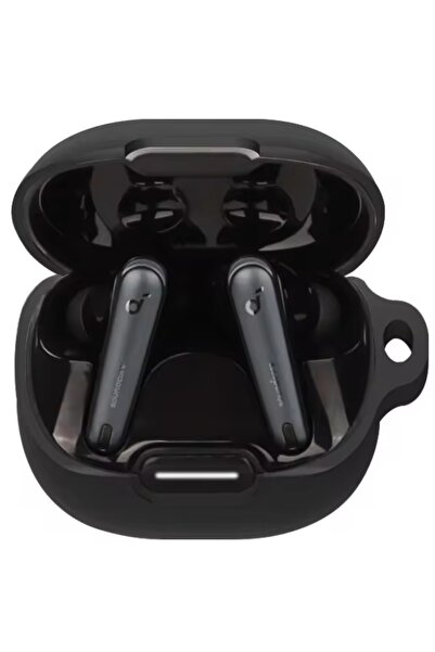 NO BRAND Husă de protecție din silicon premium pentru căști Anker Soundcore L...