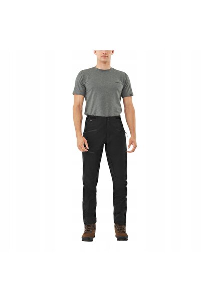 NO BRAND VIKING Pantaloni de trekking pentru bărbați Expander Warm, negri, m
