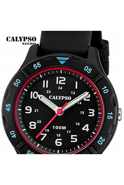NO BRAND Ceas bărbătesc Calypso K5847-4 Curea neagră