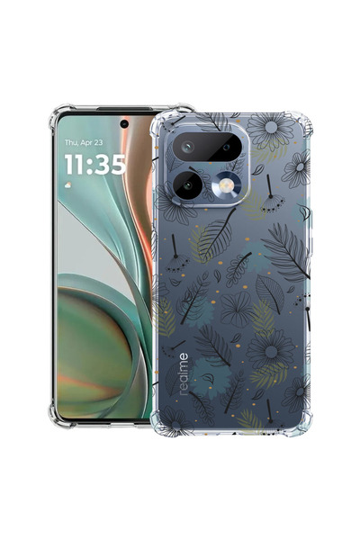 bestcase ®   Husă Antișoc pentru Realme 16 Pro 5G, Flori, 3143991 AS 81