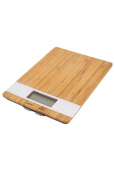 Orion KUCHENNA cântar electronic plat din bambus, 5 kg, de înaltă precizie, c...