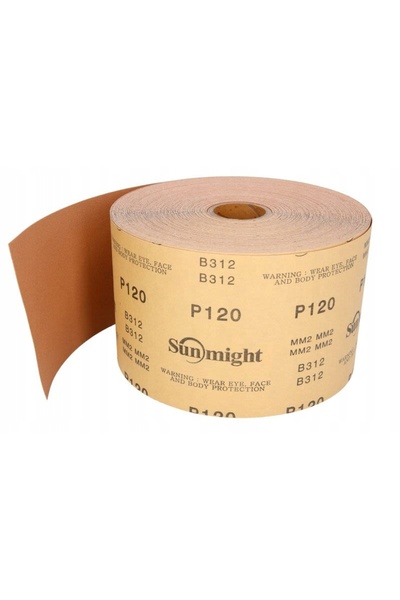 NO BRAND Sunmight Rolă de șmirghel uscat 50m P120